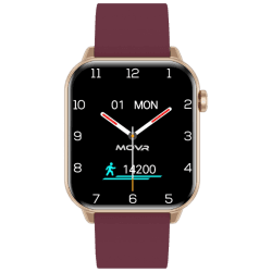 MOVR Classic Rose Gold, 1.85 inches AMOLED Display (98 percent display to body ratio)